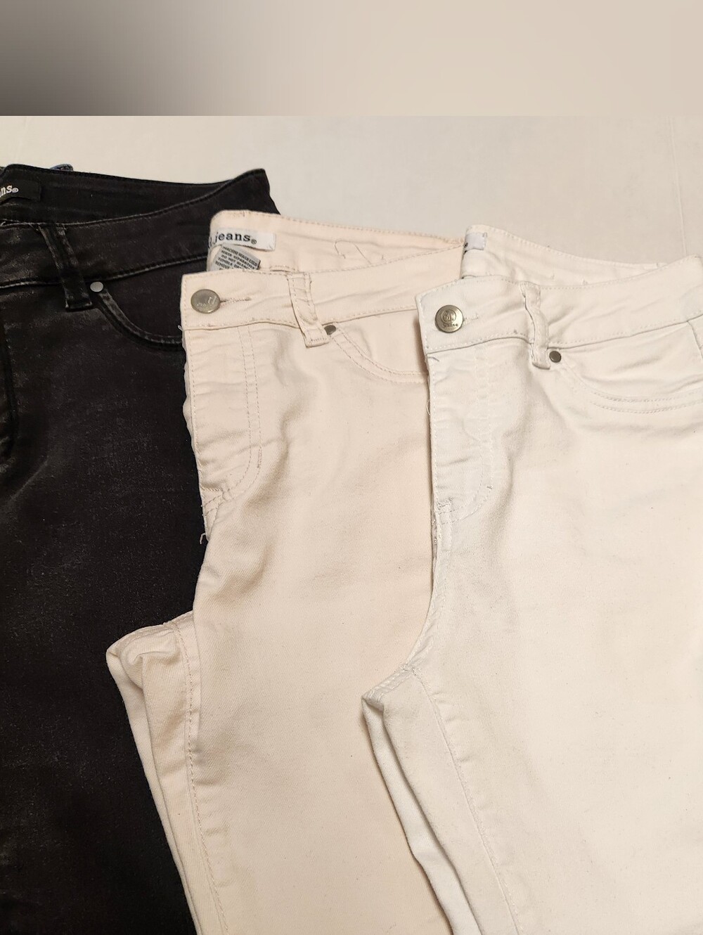 D.Jeans Womens Lot Of 4 Pair Size 6 Jeans Jeggings Skinny Highwaisted - Picture 2 of 6